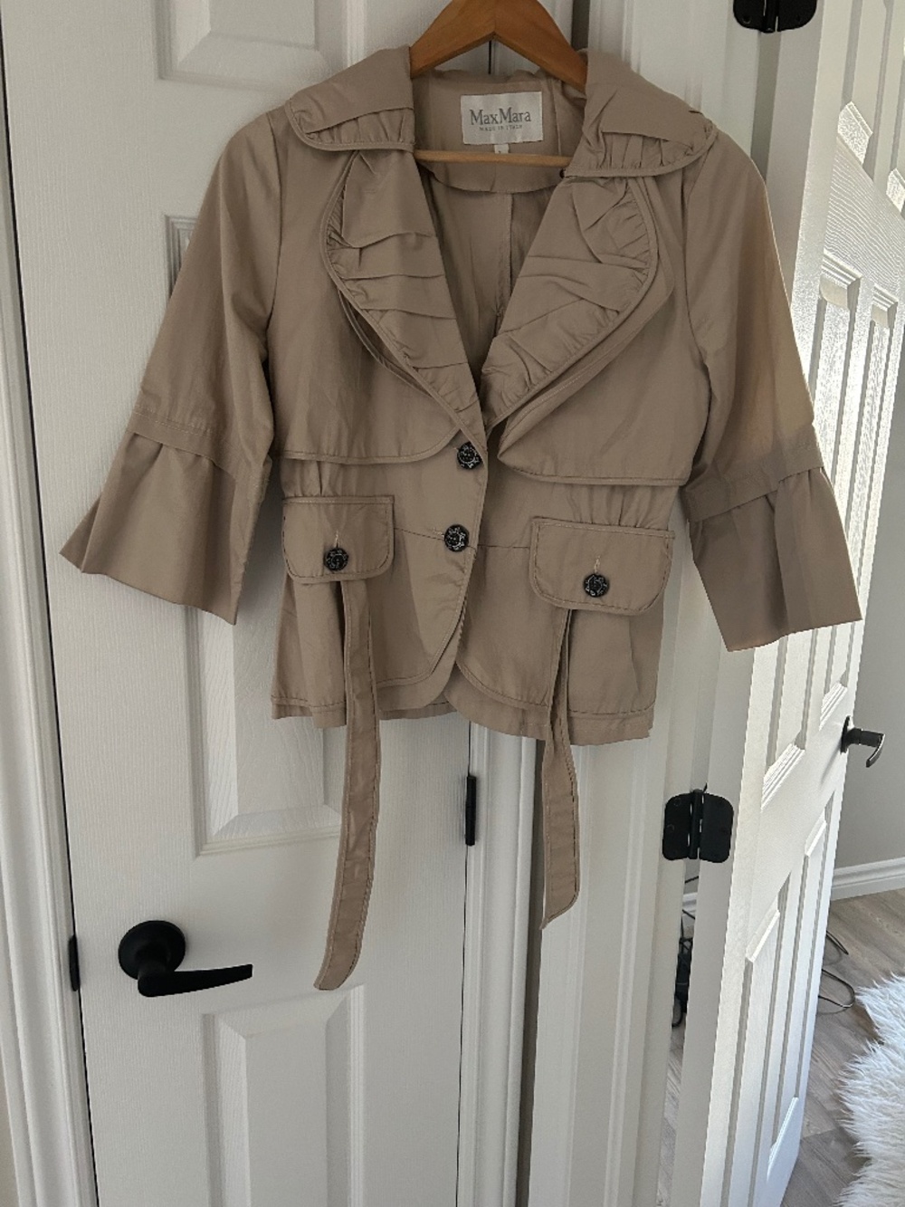 Max Mara Cropped trench coat